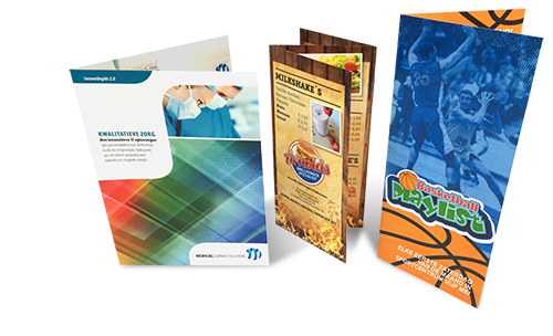 folders drukken bij PIM Print
