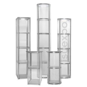 isyexpo showcase tower display