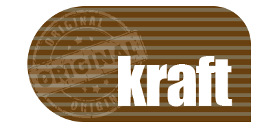 Kraftpapier logo - Original kraft