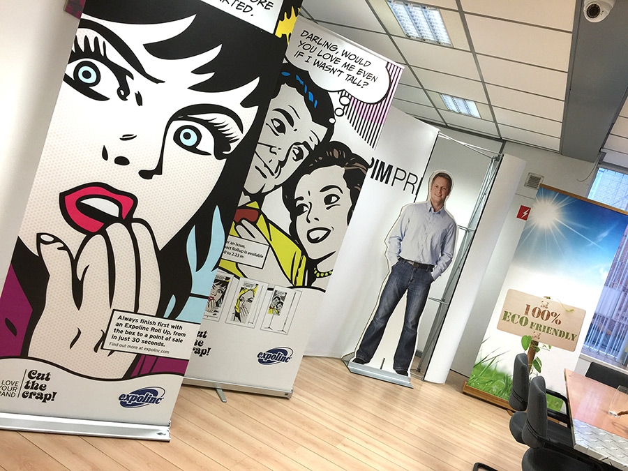 Rollup banner en roller banner levertijd