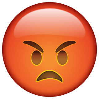 Life size Emoji Angry | Bestel Lifesizers® online!