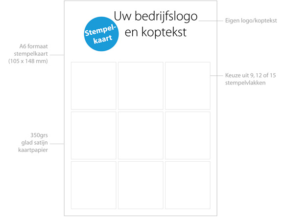 Stempelkaarten maken op A6 formaat