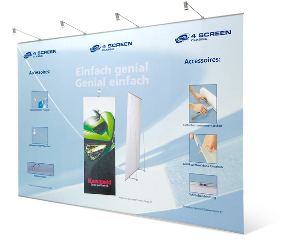 beurswand popup banner 4 screen