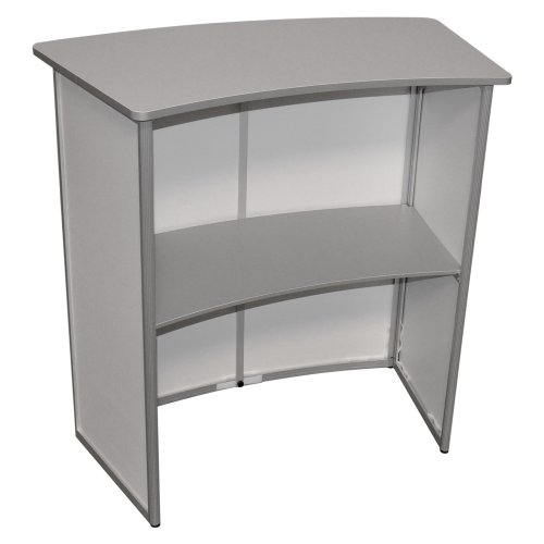 inklapbare desk, mobiel en onverwoestbaar, de Expolinc Case and Counter