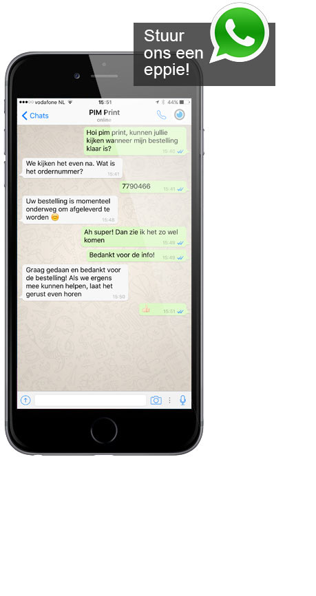 Stuur een apple met Whatsapp!