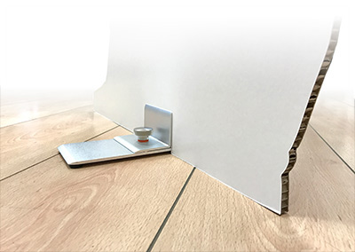 basic aluminium paneelhouder