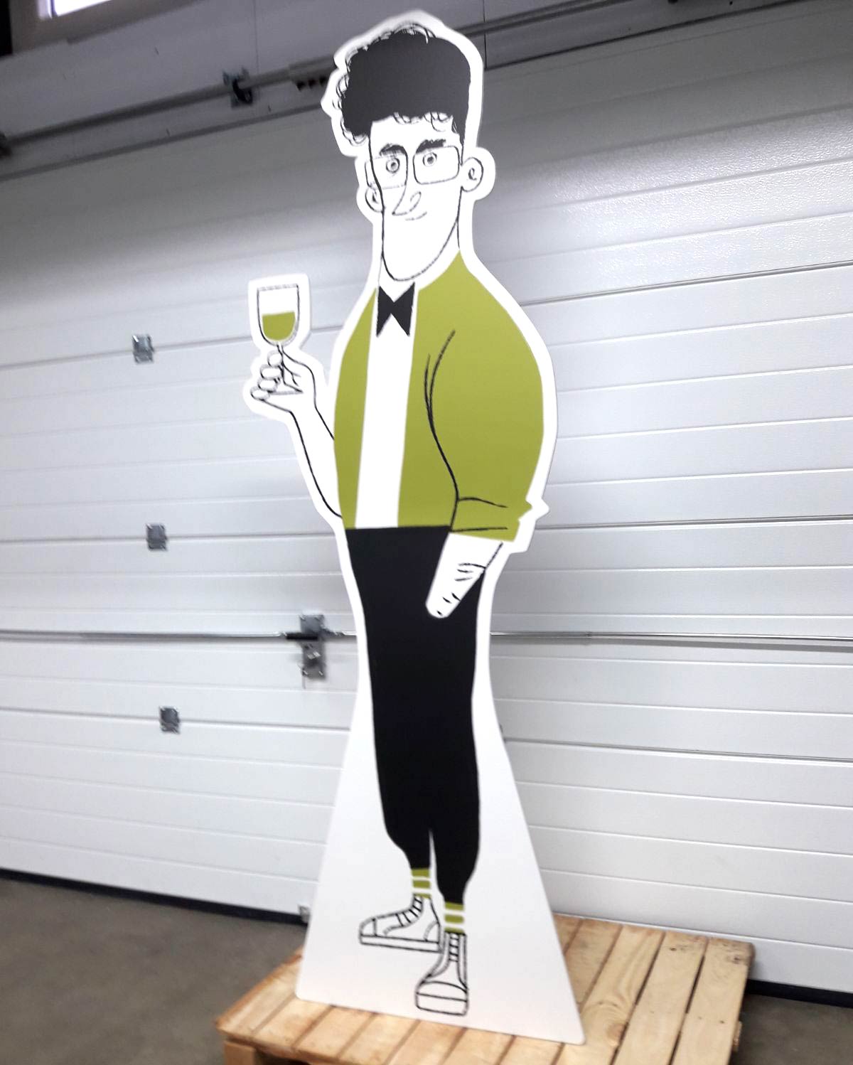 cardboard kartonnen cutout illustratie
