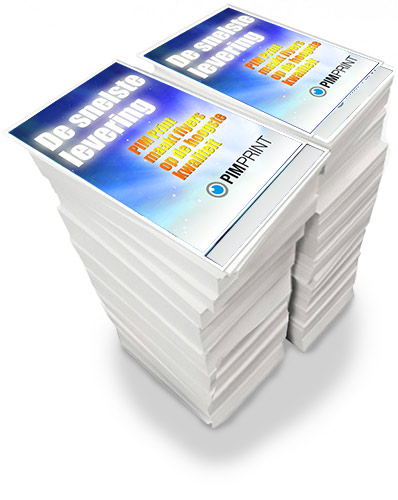 Flyers drukken met unieke code