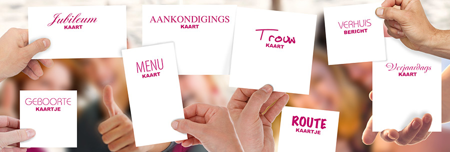 kaarten drukken