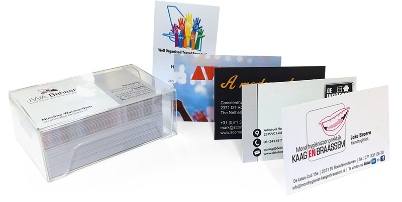 Goedkoop visitekaartjes drukken, type budget