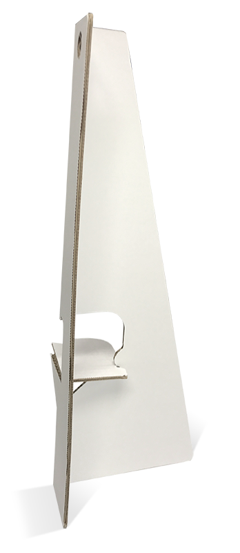 Universele steun van karton