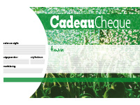 XL cheque groen