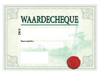 waardecheque groen