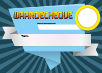 ontwerp 4 waardecheque