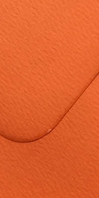 envelop met fiore oranje kleur, oranje