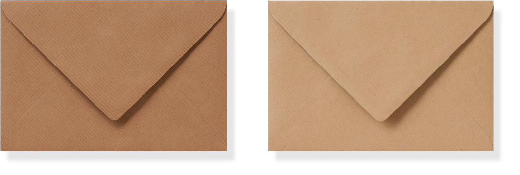 kraft enveloppen