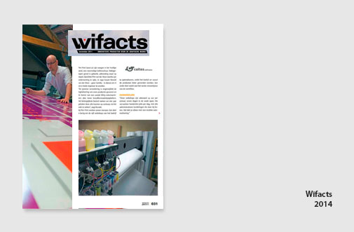 PIM Print in artikel van Wifac, juni 2014, artikel over automatisering als online drukkerij