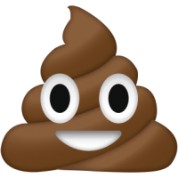 Life size Emoji Poop