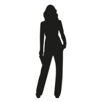 Een zelfstaande vrouw van karton is de ultieme blikvanger!