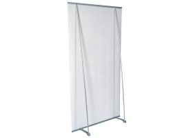 de staanders van de brede 4screen popup banner