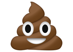 Life size Emoji Poop