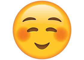 Life size Shyly Smiling