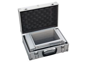 Hard case koffer voor de brochuredisplay