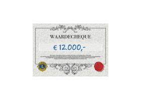 Waardecheque familie