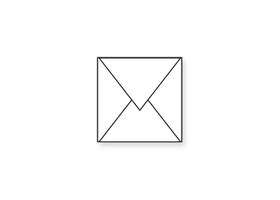 vierkante 16 x16 cm enveloppen op formaat 160 x 160 mm