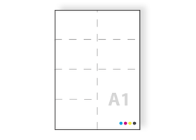 a1 posters drukken op 130grs satin