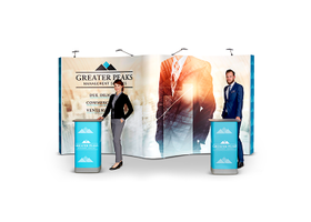 De beurswand backdrop banner