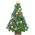 type C, levensgrote kerstboom van karton, 80 cm breed